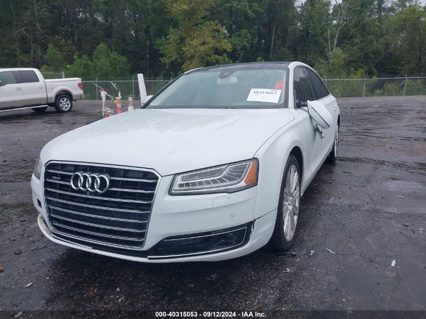 2016 Audi A8 L 3.0T VIN: WAU34AFD4GN009246 Lot: 40315053