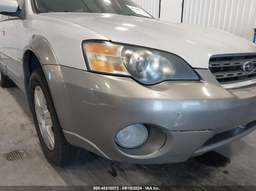 2005 Subaru Outback 2.5I Limited VIN: 4S4BP62C257350691 Lot: 40315072