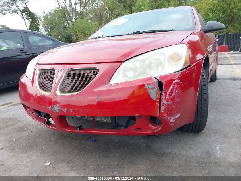 2006 Pontiac G6 VIN: 1G2ZG558664228315 Lot: 40315094