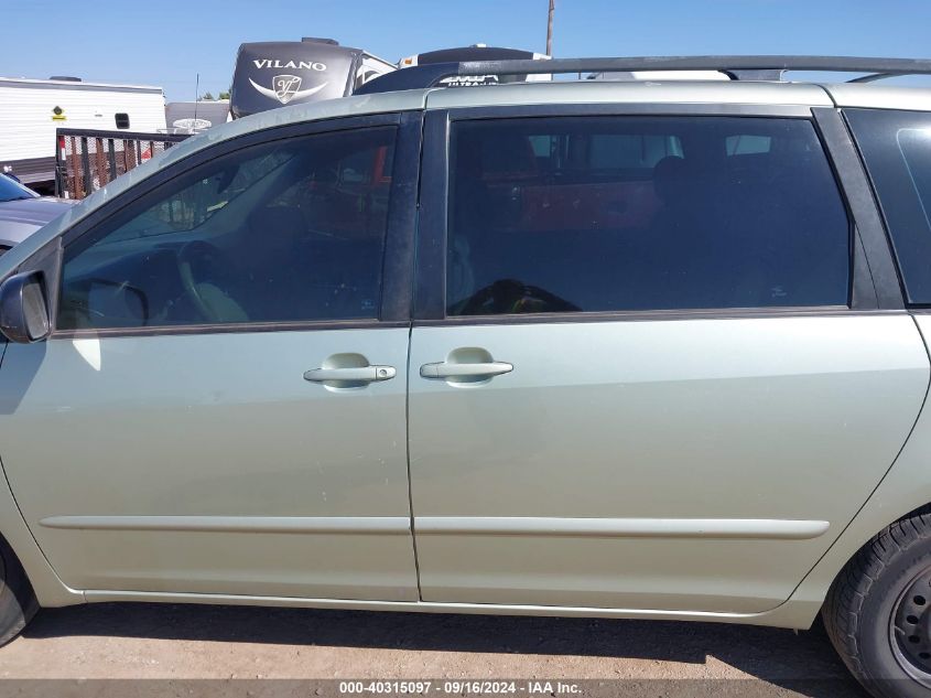 5TDZA23C56S576405 2006 Toyota Sienna Ce