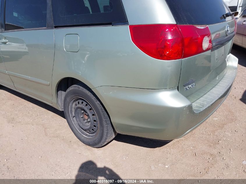 2006 Toyota Sienna Ce VIN: 5TDZA23C56S576405 Lot: 40315097