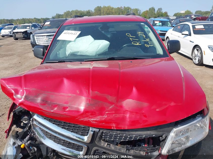 2018 Dodge Journey Se VIN: 3C4PDCABXJT530484 Lot: 40315143