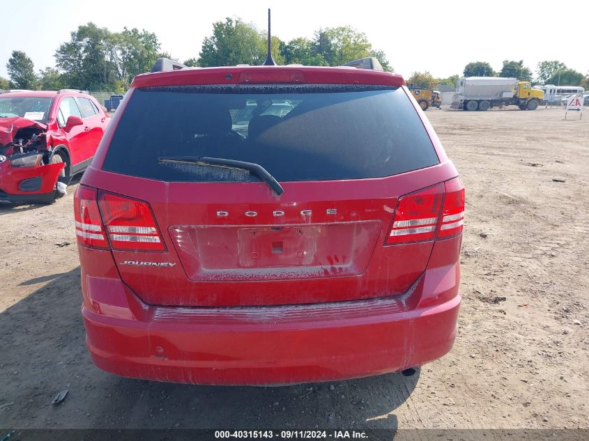 2018 Dodge Journey Se VIN: 3C4PDCABXJT530484 Lot: 40315143