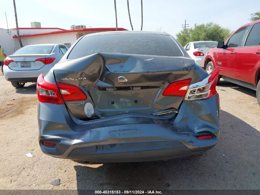 2017 Nissan Sentra S/Sv/Sr/Sl VIN: 3N1AB7AP8HY276501 Lot: 40315153