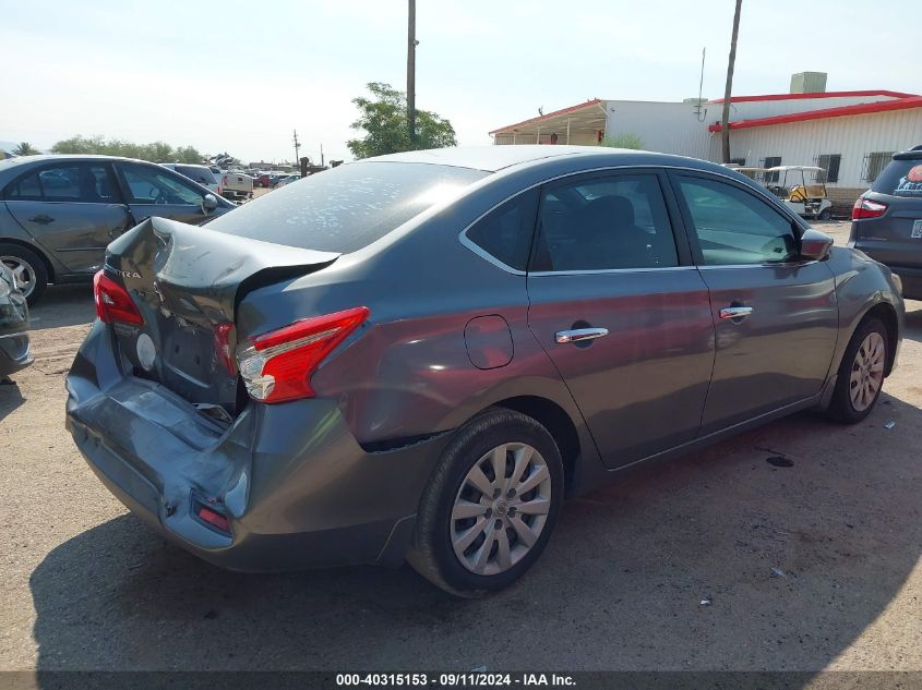 2017 Nissan Sentra S/Sv/Sr/Sl VIN: 3N1AB7AP8HY276501 Lot: 40315153