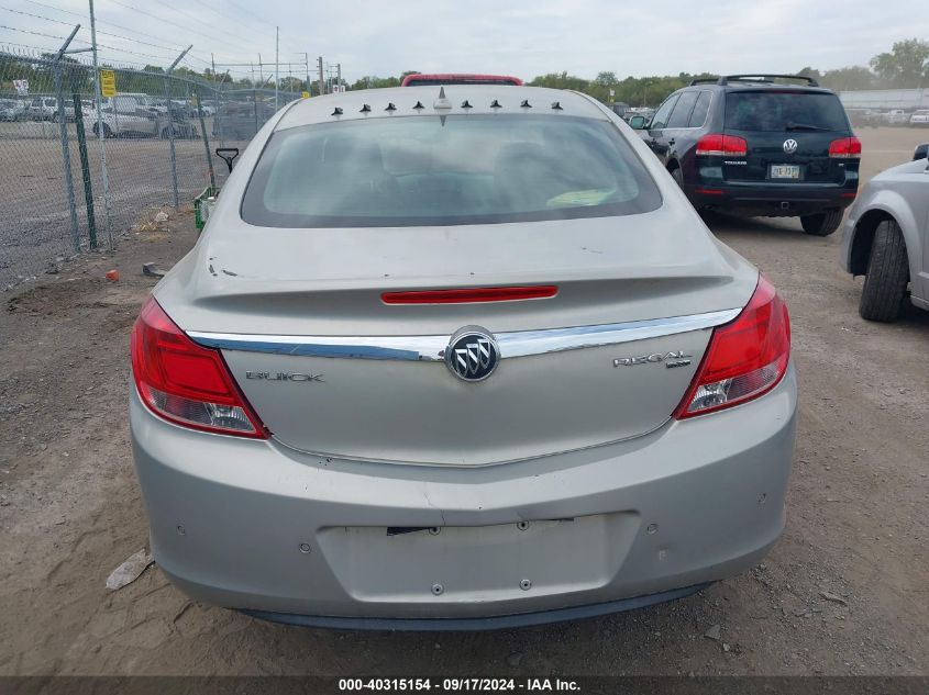 2011 Buick Regal Cxl Russelsheim VIN: W04GS5EC2B1042900 Lot: 40315154