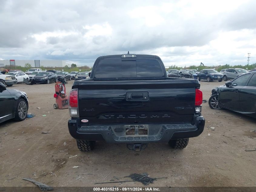 2019 Toyota Tacoma Double Cab/Sr/Sr5/Trd Spo VIN: 5TFCZ5AN5KX203356 Lot: 40315215