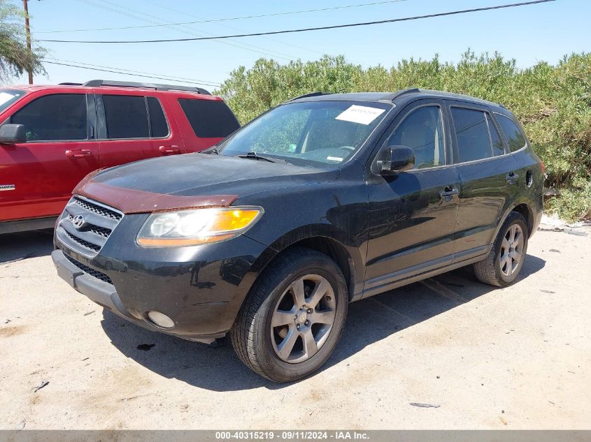 2008 Hyundai Santa Fe Limited/Se VIN: 5NMSH73E58H199267 Lot: 40315219