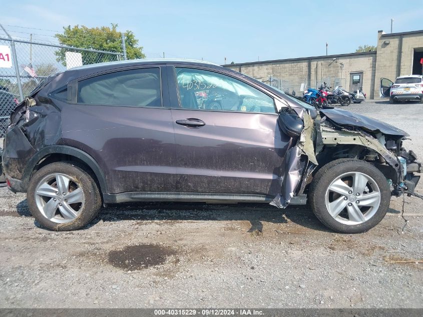 2019 Honda Hr-V Ex-L VIN: 3CZRU6H78KM708782 Lot: 40315229