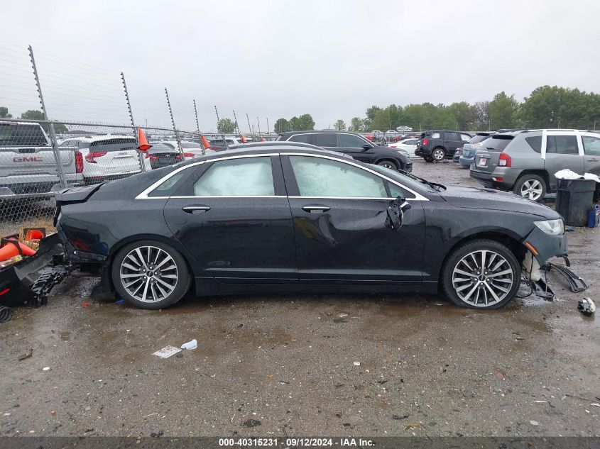 2017 Lincoln Mkz Hybrid Premiere VIN: 3LN6L5KU8HR642407 Lot: 40315231