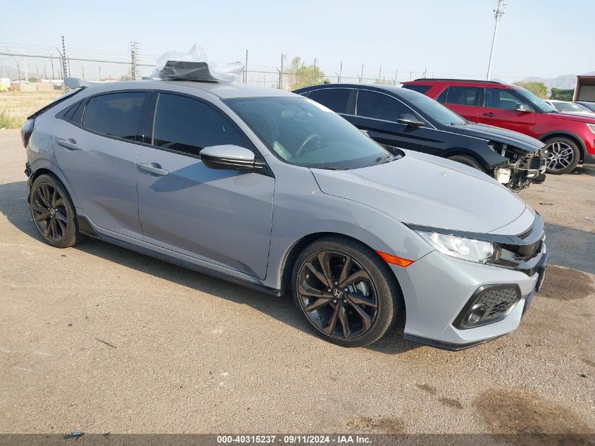 2018 Honda Civic Sport VIN: SHHFK7H41JU239725 Lot: 40315237