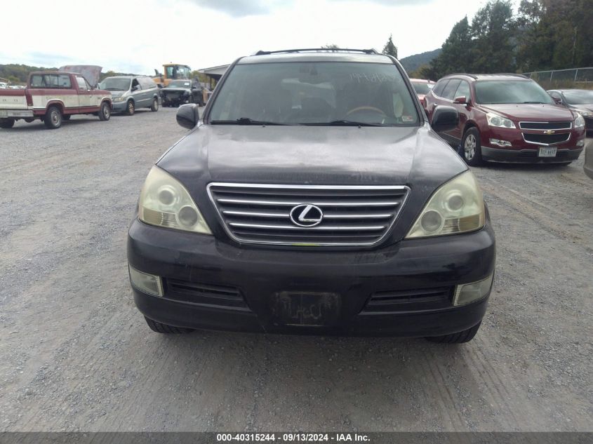 2003 Lexus Gx 470 VIN: JTJBT20XX30011534 Lot: 40315244