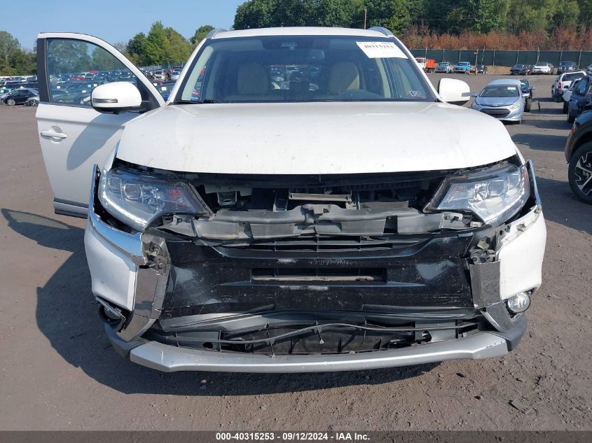 2017 Mitsubishi Outlander Se/Sel VIN: JA4AZ3A38HZ012631 Lot: 40315253