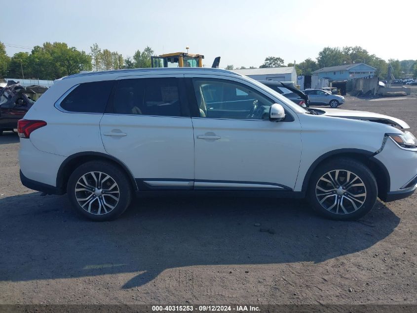 2017 Mitsubishi Outlander Se/Sel VIN: JA4AZ3A38HZ012631 Lot: 40315253