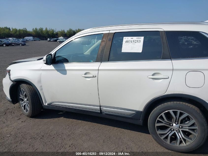 2017 Mitsubishi Outlander Se/Sel VIN: JA4AZ3A38HZ012631 Lot: 40315253