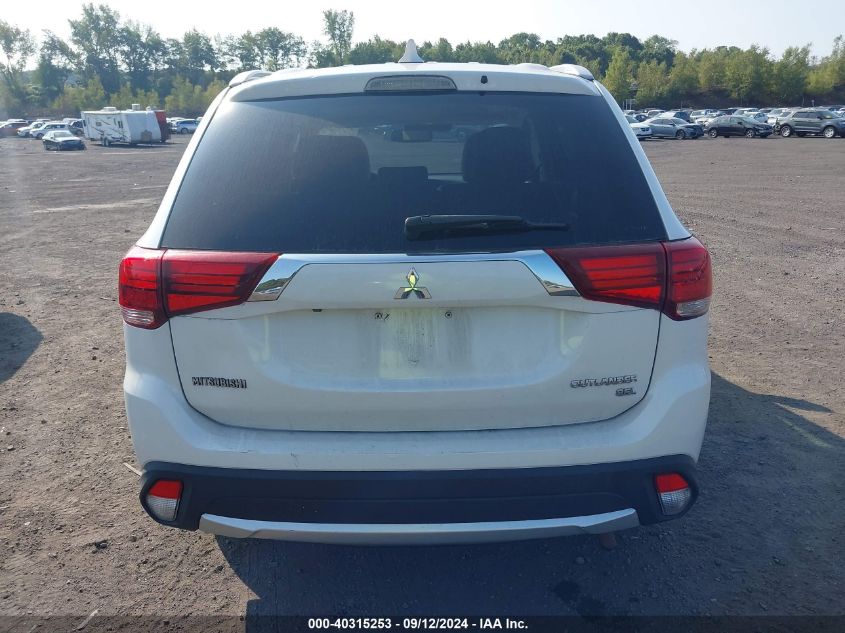 2017 Mitsubishi Outlander Se/Sel VIN: JA4AZ3A38HZ012631 Lot: 40315253