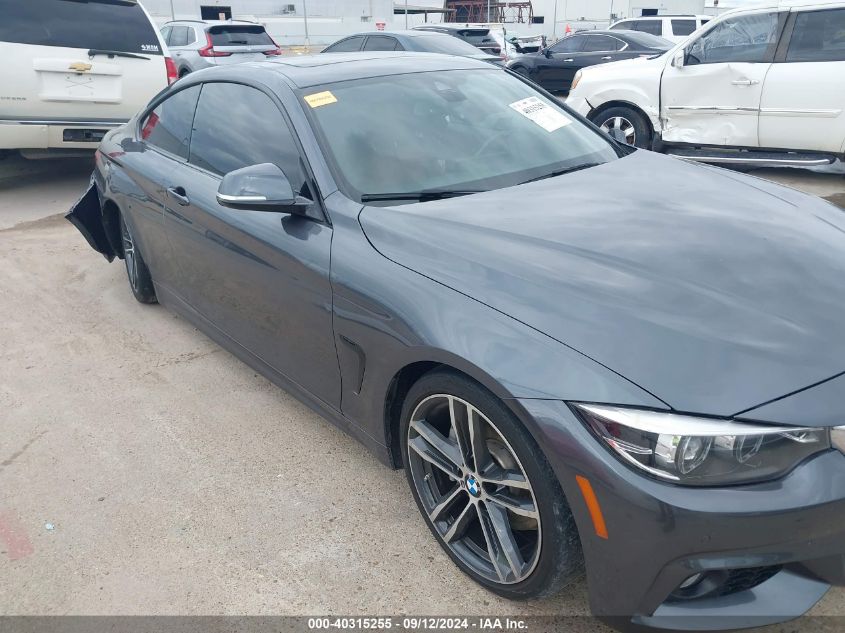 2019 BMW 440I VIN: WBA4W7C52KAG52163 Lot: 40315255