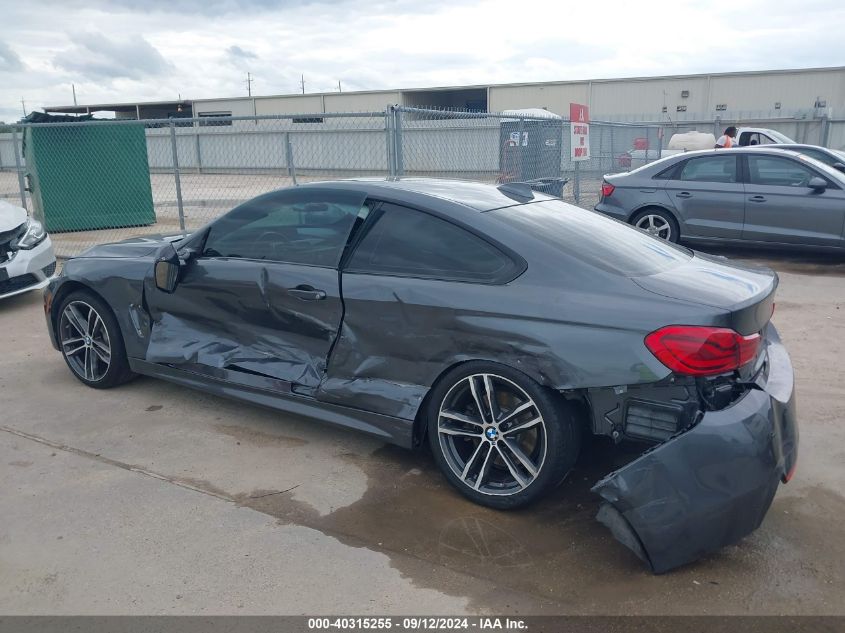 2019 BMW 440I VIN: WBA4W7C52KAG52163 Lot: 40315255