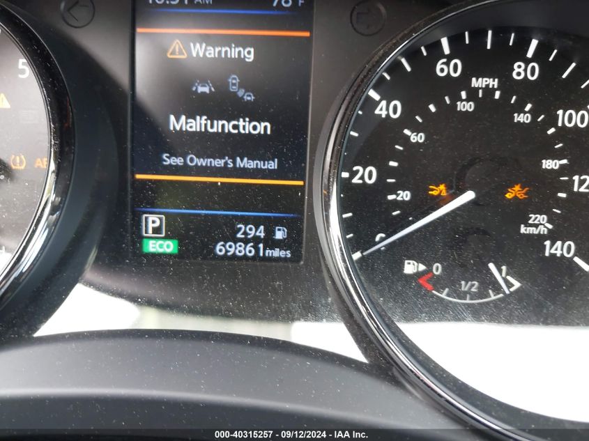 2019 Nissan Rogue Sv VIN: KNMAT2MT0KP515344 Lot: 40315257