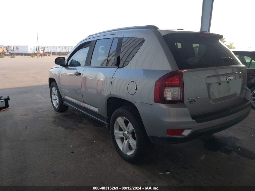 2016 Jeep Compass Latitude VIN: 1C4NJDEB9GD662425 Lot: 40315269