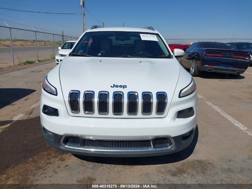 2015 Jeep Cherokee Limited VIN: 1C4PJMDS1FW780577 Lot: 40315270