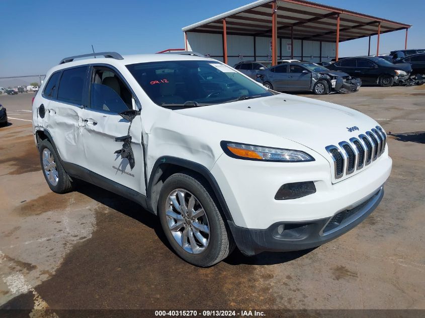 2015 Jeep Cherokee Limited VIN: 1C4PJMDS1FW780577 Lot: 40315270