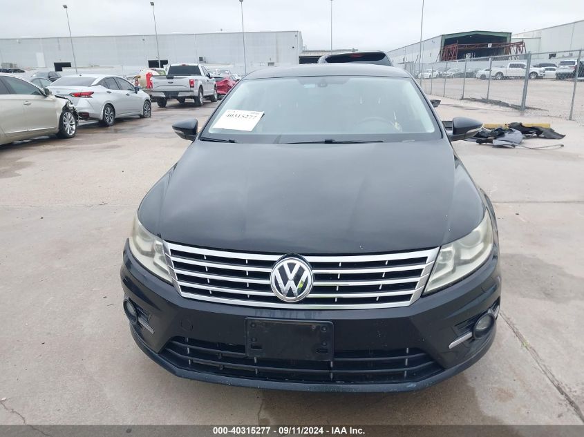 2013 Volkswagen Cc 2.0T R-Line VIN: WVWBN7AN7DE554741 Lot: 40315277