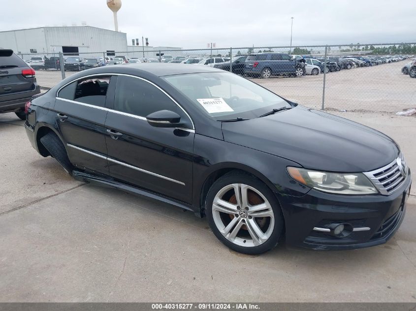 2013 Volkswagen Cc 2.0T R-Line VIN: WVWBN7AN7DE554741 Lot: 40315277