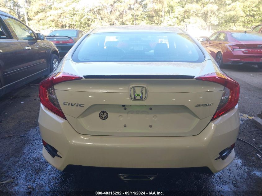 2020 Honda Civic Sport VIN: 2HGFC2F82LH568925 Lot: 40315292