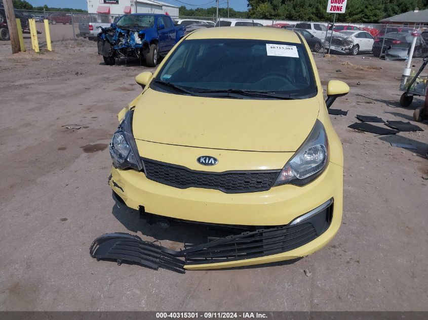 2016 Kia Rio Lx VIN: KNADM4A39G6657776 Lot: 40315301