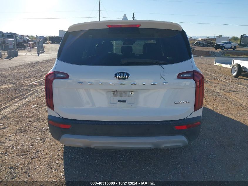 2020 Kia Telluride Lx VIN: 5XYP24HC5LG02634 Lot: 40315309