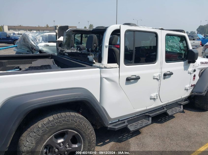 2021 Jeep Gladiator Rubicon 4X4 VIN: 1C6JJTBG4ML537074 Lot: 40315310