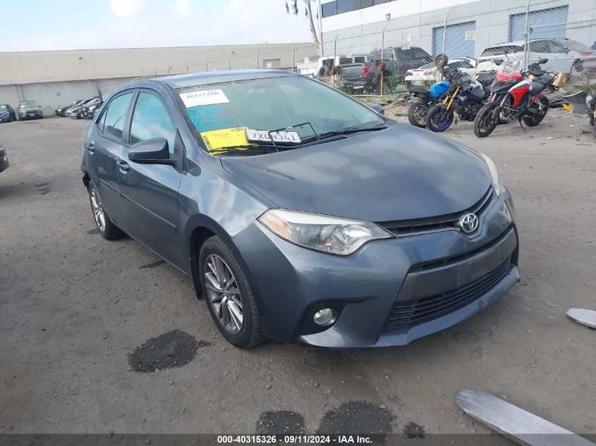 2015 TOYOTA COROLLA LE PLUS - 2T1BURHEXFC380710