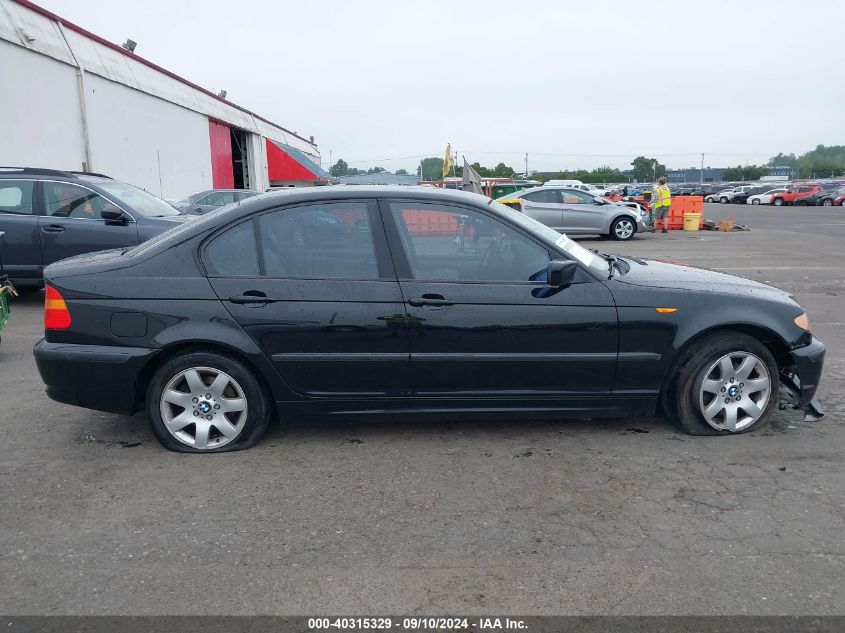 2004 BMW 325Xi VIN: WBAEU33454PR06083 Lot: 40315329