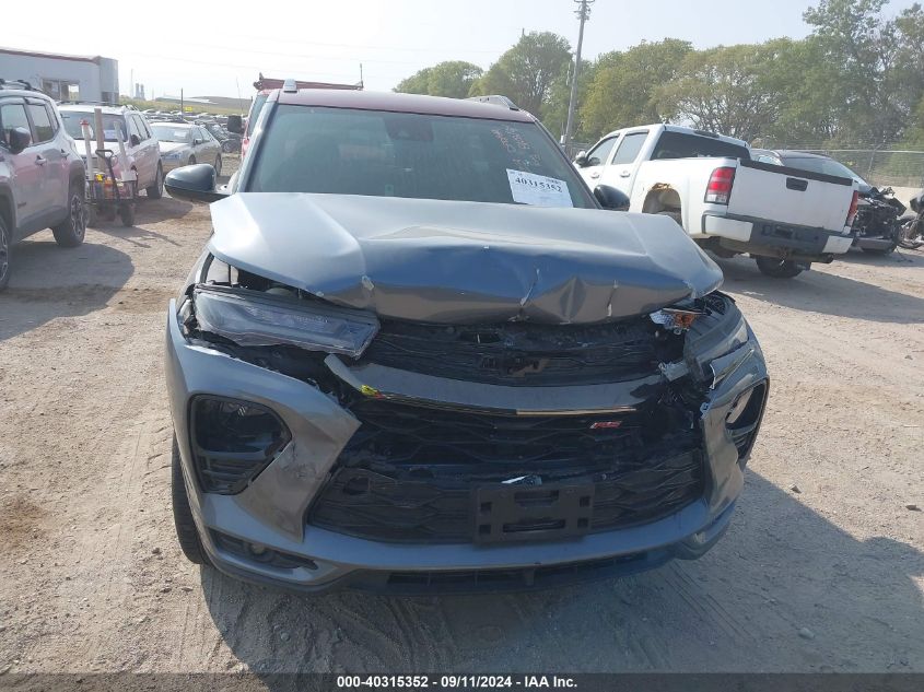 2022 Chevrolet Trailblazer Awd Rs VIN: KL79MUSL0NB096134 Lot: 40315352