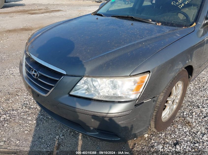 2010 Hyundai Sonata Gls VIN: 5NPET4AC6AH606095 Lot: 40315358