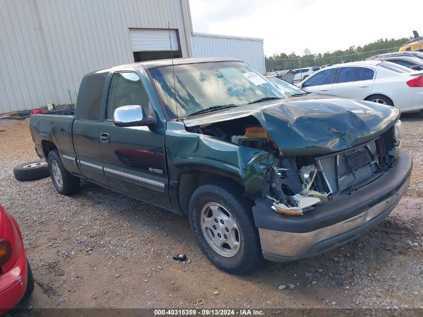 2001 Chevrolet Silverado 1500 Ls VIN: 2GCEC19VX11300037 Lot: 40315359