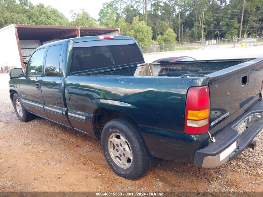 2001 Chevrolet Silverado 1500 Ls VIN: 2GCEC19VX11300037 Lot: 40315359