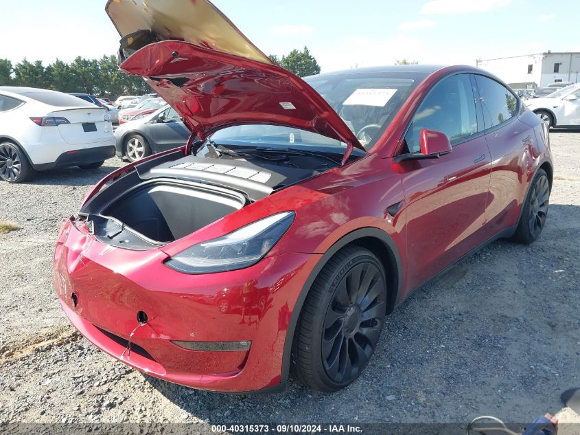 7SAYGDEF3RF021719 2024 TESLA MODEL Y - Image 2