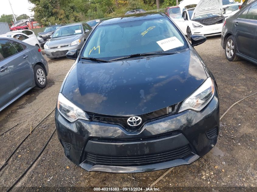 2015 Toyota Corolla L VIN: 2T1BURHE2FC445310 Lot: 40315383