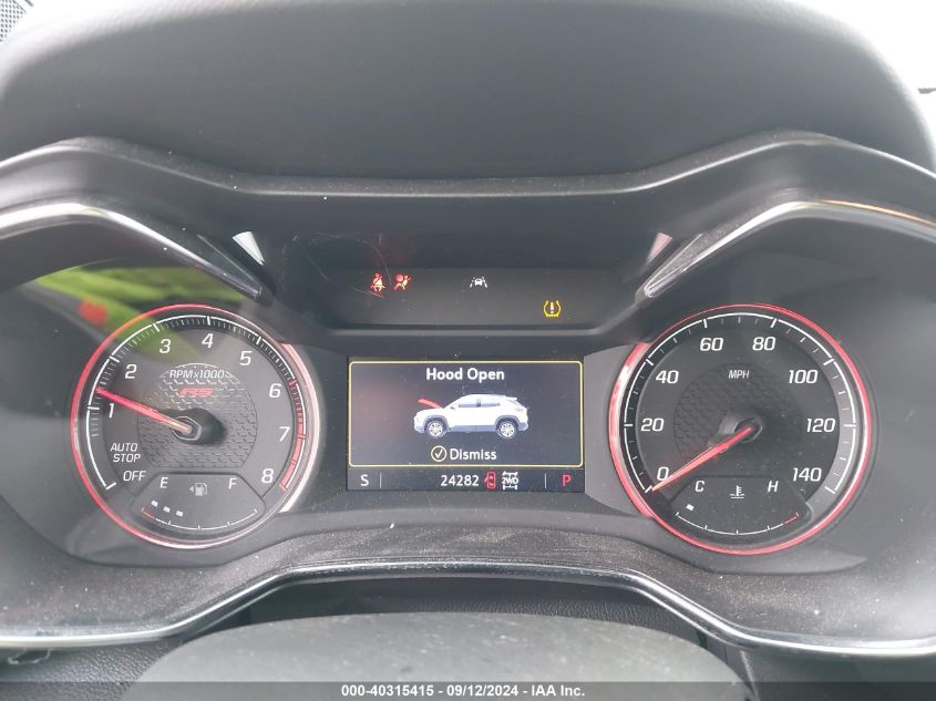 2021 CHEVROLET TRAILBLAZER 1.3L I-3 DI, DOHC, V(VIN: KL79MUSL6MB017192