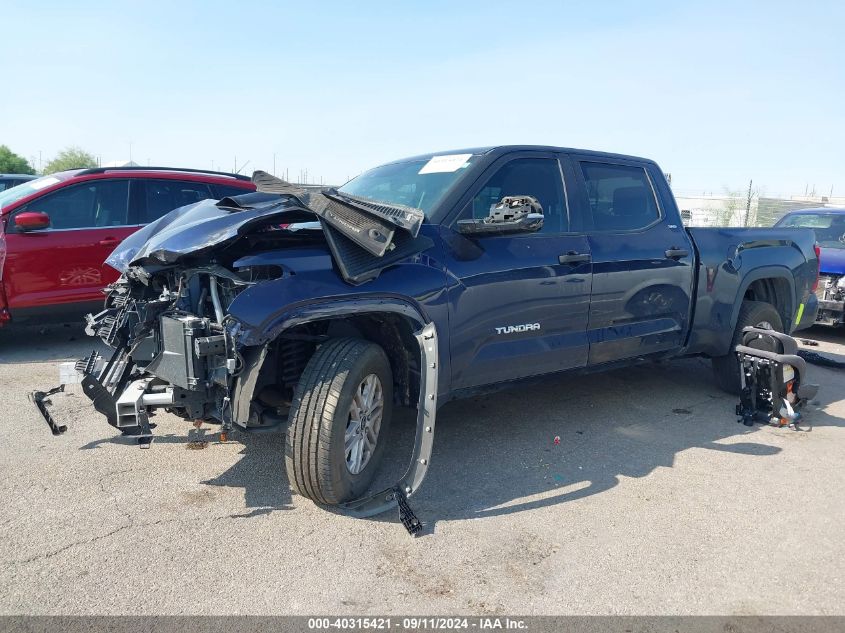 2022 Toyota Tundra Crewmax Sr5 VIN: 5TFLA5ECXNX005814 Lot: 40315421