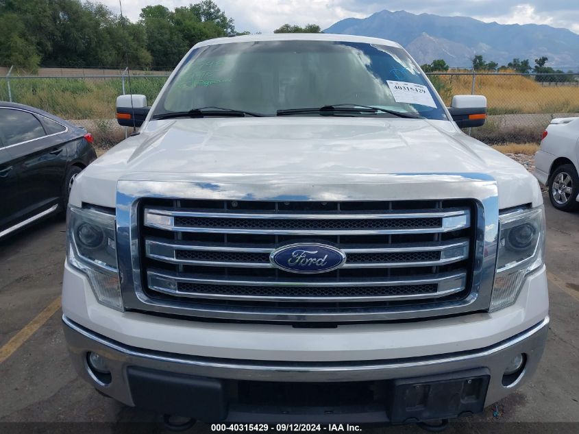 2013 Ford F150 Supercrew VIN: 1FTFW1ET3DKG28985 Lot: 40315429