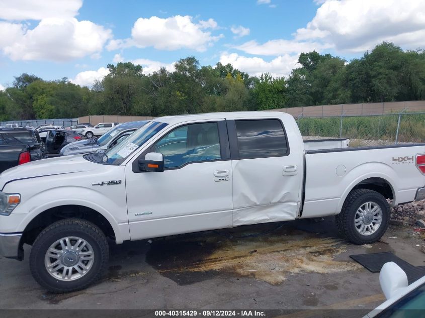 2013 Ford F150 Supercrew VIN: 1FTFW1ET3DKG28985 Lot: 40315429