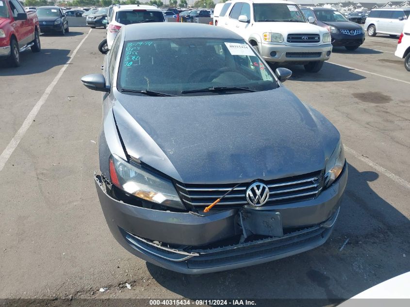 1VWAP7A33CC015092 2012 Volkswagen Passat S