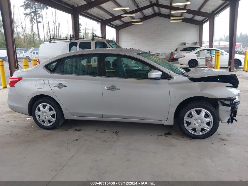 2018 Nissan Sentra S/Sv/Sr/Sl VIN: 3N1AB7AP0JY327950 Lot: 40315438