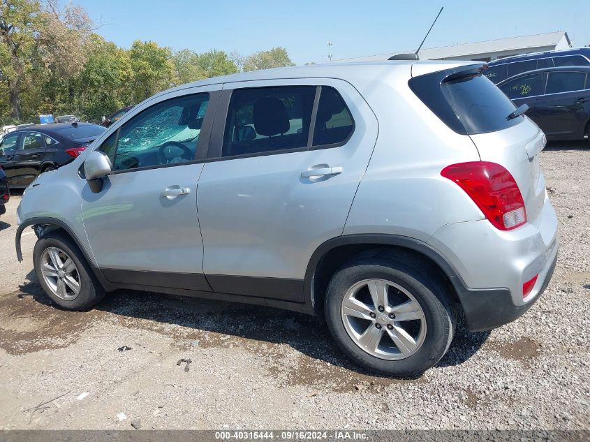 2021 Chevrolet Trax Fwd Ls VIN: KL7CJKSB1MB302456 Lot: 40315444