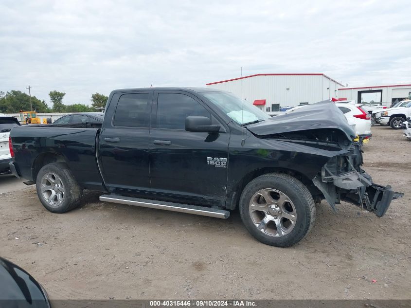 2019 Ram 1500 Classic Tradesman Quad Cab 4X2 6'4 Box VIN: 1C6RR6FG8KS722397 Lot: 40315446