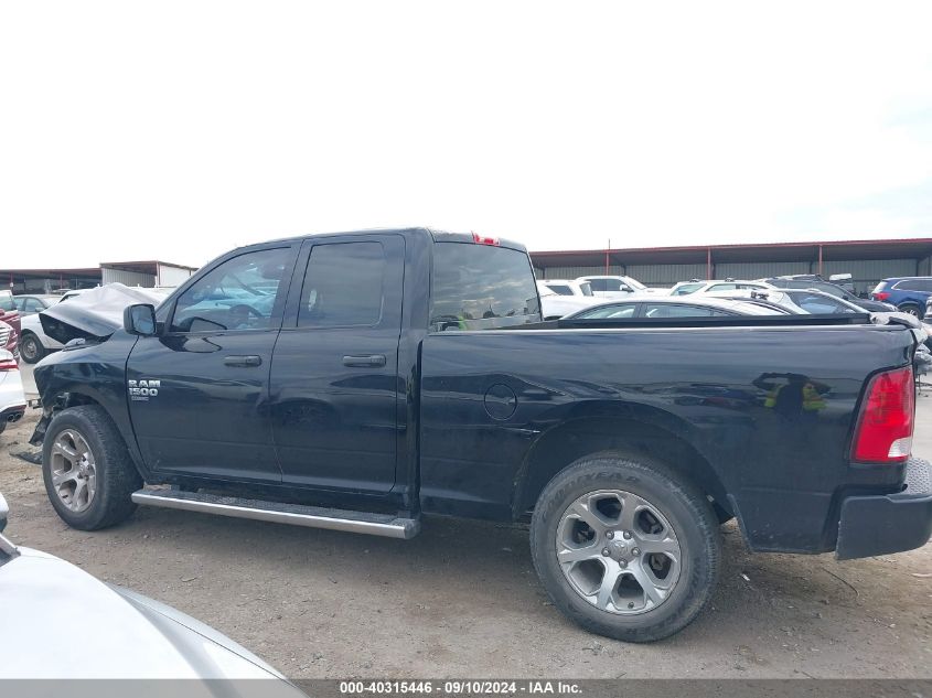 2019 Ram 1500 Classic Tradesman Quad Cab 4X2 6'4 Box VIN: 1C6RR6FG8KS722397 Lot: 40315446