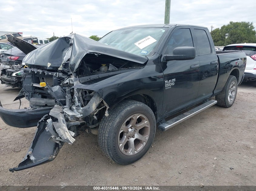 2019 RAM 1500 CLASSIC TRADESMAN QUAD CAB 4X2 6'4 BOX VIN: 1C6RR6FG8KS722397